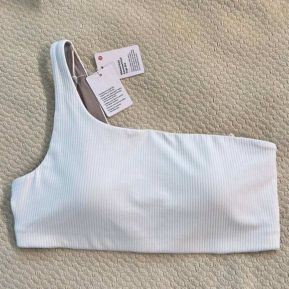 lululemon athletica Other - Ribbed Nulu Asymmetrical Yoga Bra